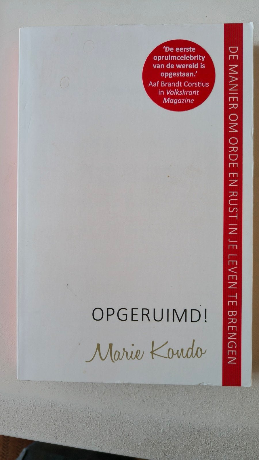 Marie Kondo - Opgeruimd!, Boeken, Ophalen of Verzenden, Zo goed als nieuw, Marie Kondo