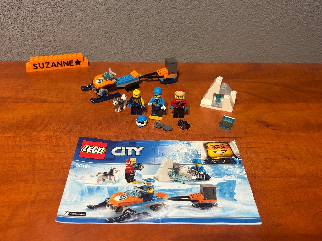Lego 60191 - City - Arctic Exploration Team, Kinderen en Baby's, Speelgoed | Duplo en Lego, Zo goed als nieuw, Lego, Complete set