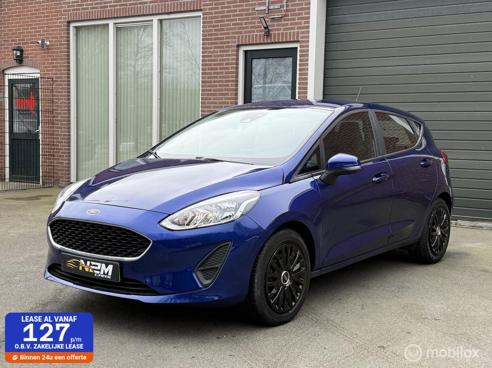 Ford Fiesta 1.1 Ti-VCT 12V 85 |NAP | Nieuwe D. Riem, Auto's, Voorwielaandrijving, Stof, Blauw, 23 km/l