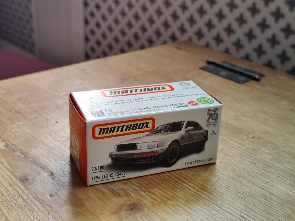 Matchbox Lexus LS400, Ophalen of Verzenden, Zo goed als nieuw