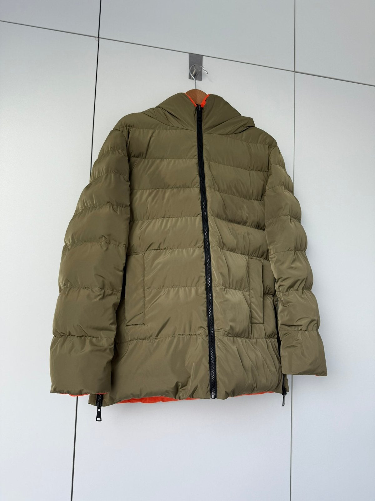 Rino & Pelle reversible winterjas, Ophalen of Verzenden, Zo goed als nieuw, Maat 38/40 (M), Groen