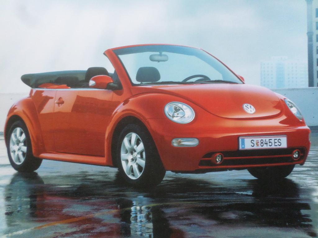 Volkswagen VW Beetle Brochure - OOSTENRIJK, Ophalen of Verzenden, Zo goed als nieuw, Volkswagen