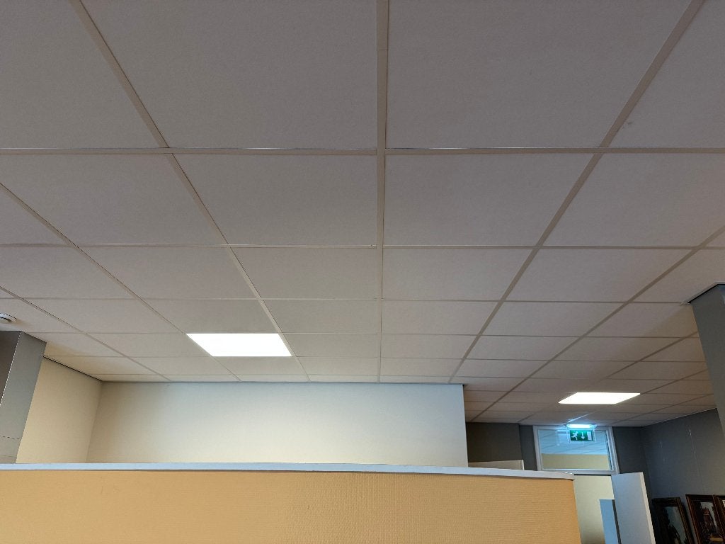 Systeemplafond +/- 140 m2 - zelf demonteren, Ophalen, Gebruikt, Overige materialen, Minder dan 20 mm