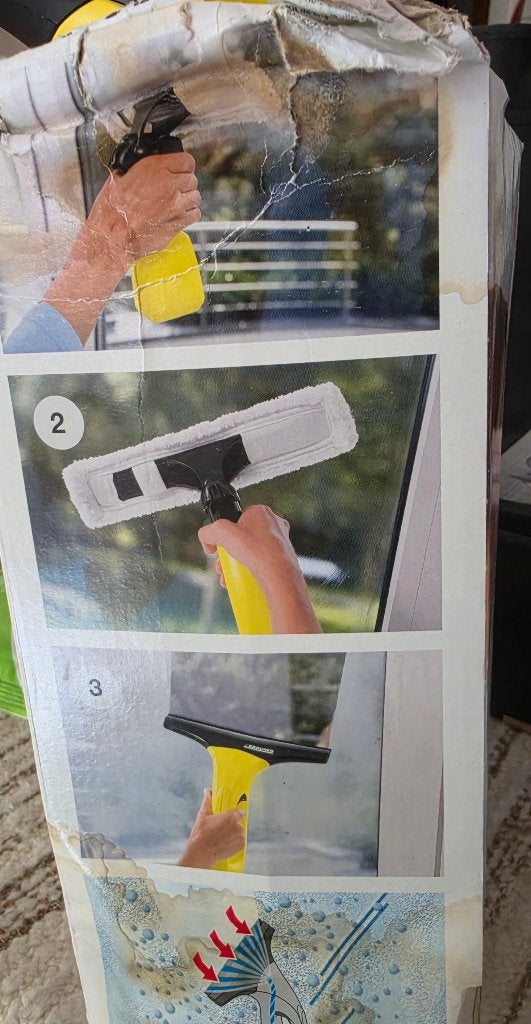 Karcher ramen wasser en wisser, Ophalen, Raamwisser of Trekker