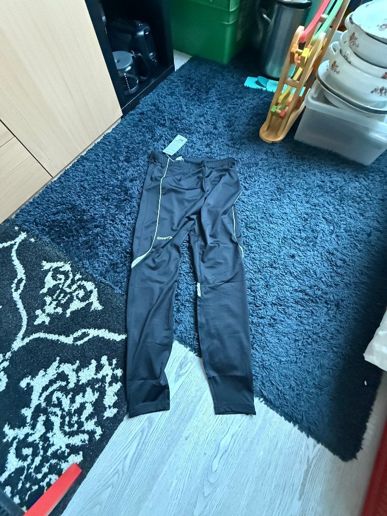 Craft hardloop broek., Zwart, Nieuw, Ophalen of Verzenden, Maat 46/48 (XL) of groter