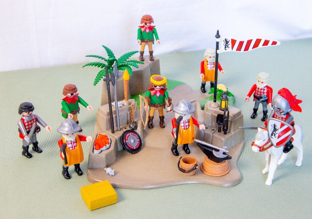 Playmobil SuperSet Ridders – 3125, Ophalen of Verzenden, Zo goed als nieuw, Complete set