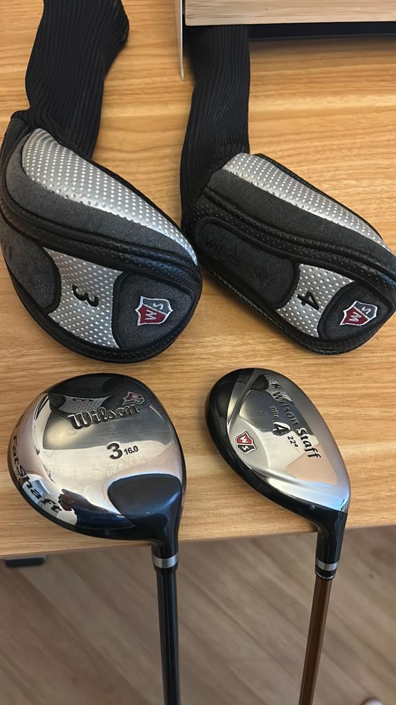 Wilson Staff houten 3 & hybride 4, Ophalen of Verzenden, Club