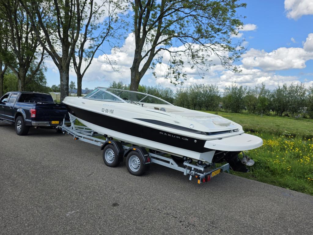 Maxum 2200 SR3 Mercruiser 5.0 MPI FULL OPTIE, Watersport en Boten, Speedboten, Voorling, 140, Gebruikt, Bakker Boten, Info@bakkerboten.nl
