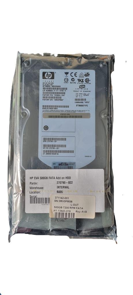 HP 500gb 7.2k 2gb dp fata hdd Hpe - 370790-b22, Verzenden, Nieuw, Desktop