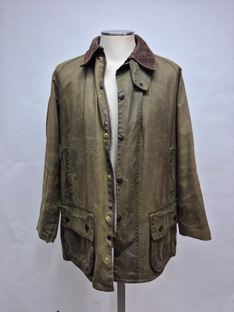 Barbour Beaufort wax jas met wintervoering C44-112cm (XL), Barbour, Maat 56/58 (XL), Ophalen of Verzenden, Gedragen