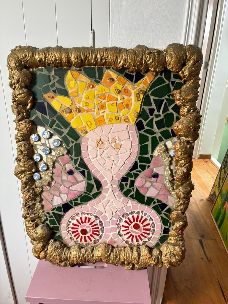 Mozaiek, Ophalen of Verzenden, Gebruikt