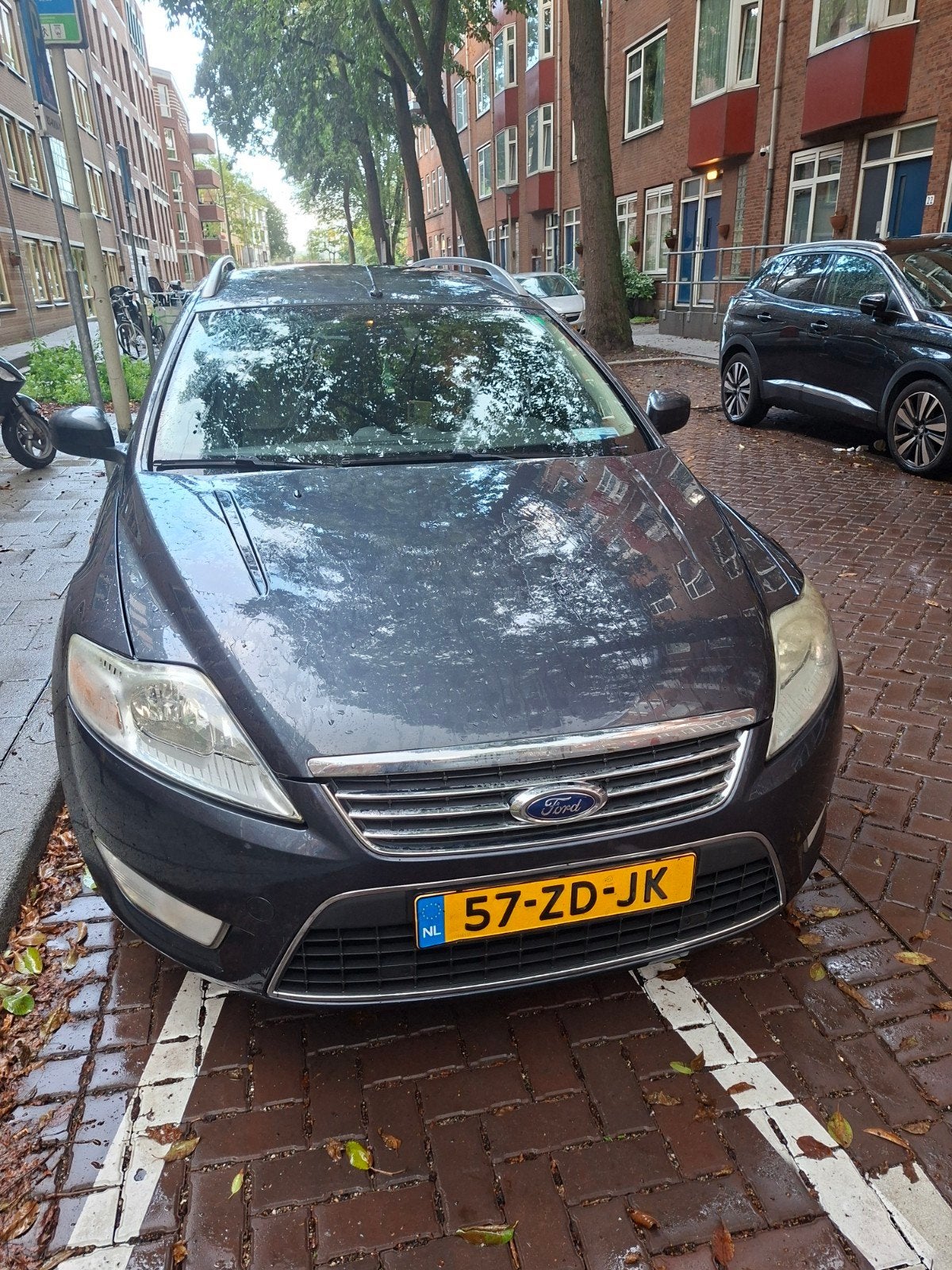 Ford Mondeo 2.0 16V 107KW Wagon 2008 Grijs, Auto's, 145 pk, 4 cilinders, Mondeo, Origineel Nederlands