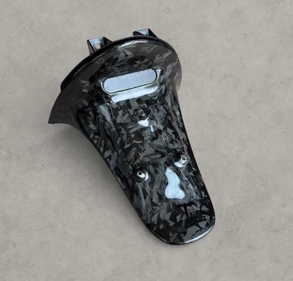 Forged carbon zip achterspatbord, Motoren, Ophalen of Verzenden