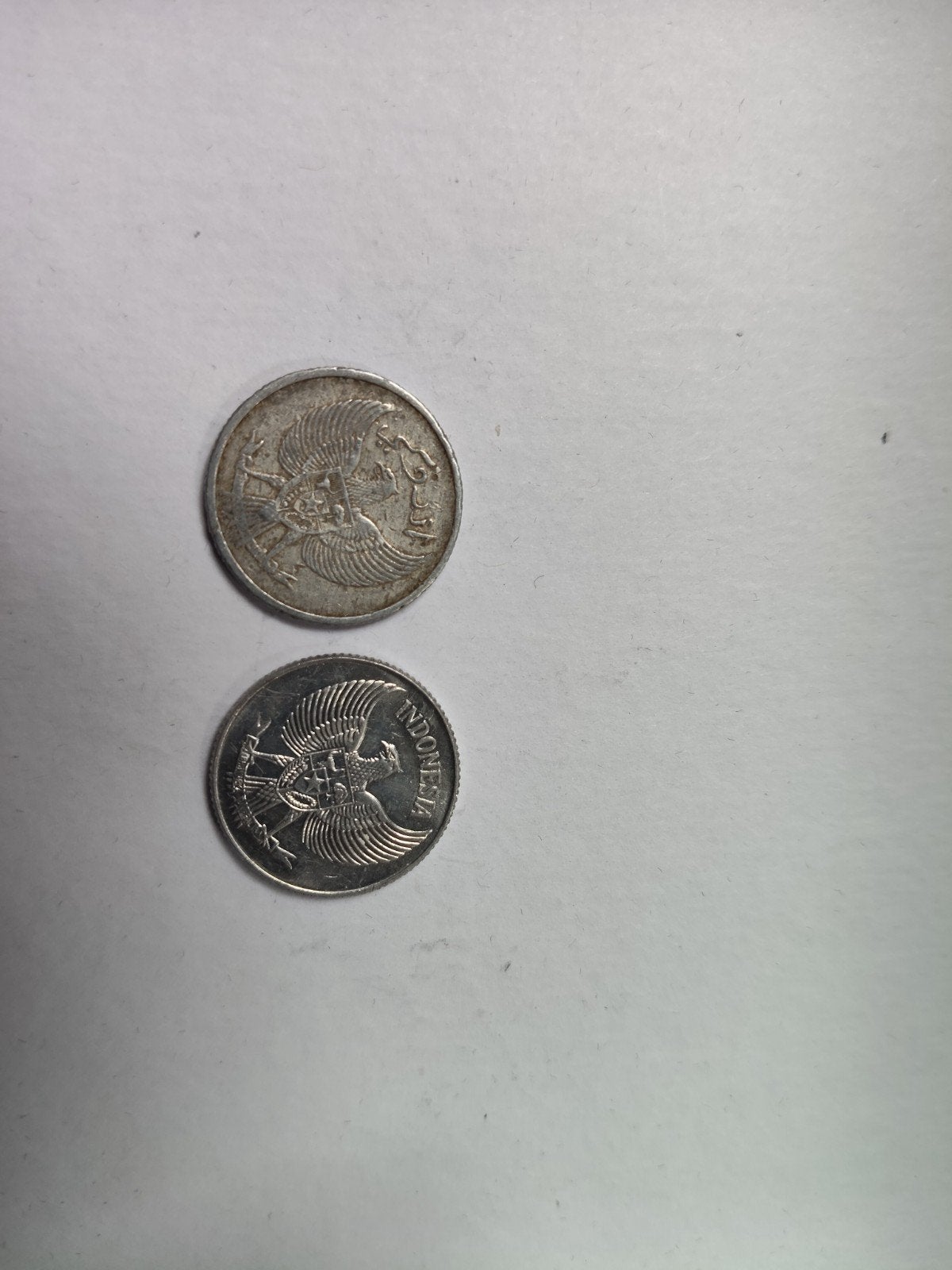 Set van 2 Indonesische munten - 10 sen 1951 & 5 sen 1957, Ophalen of Verzenden, Zuidoost-Azië, Setje