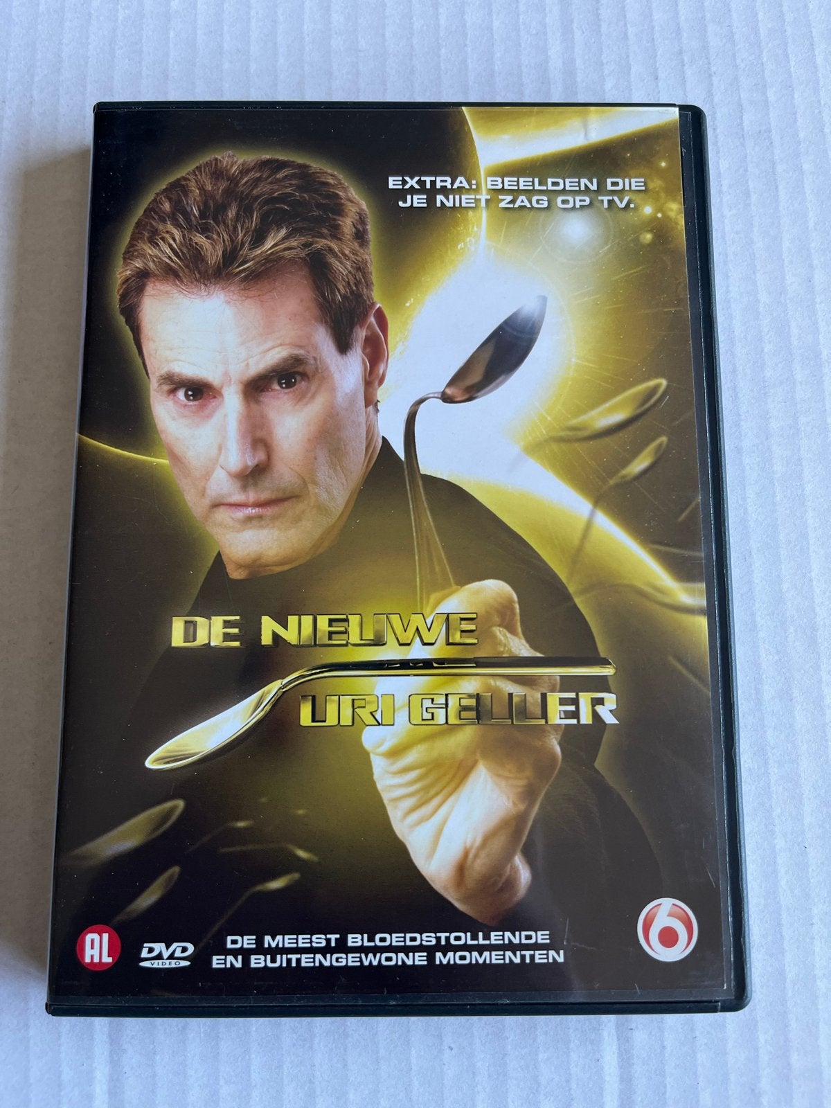 De Nieuwe Uri Geller DVD - SBS6 TV-Show, Cd's en Dvd's, Dvd's | Tv en Series, Gebruikt, Alle leeftijden, Nederlands, Ophalen of Verzenden