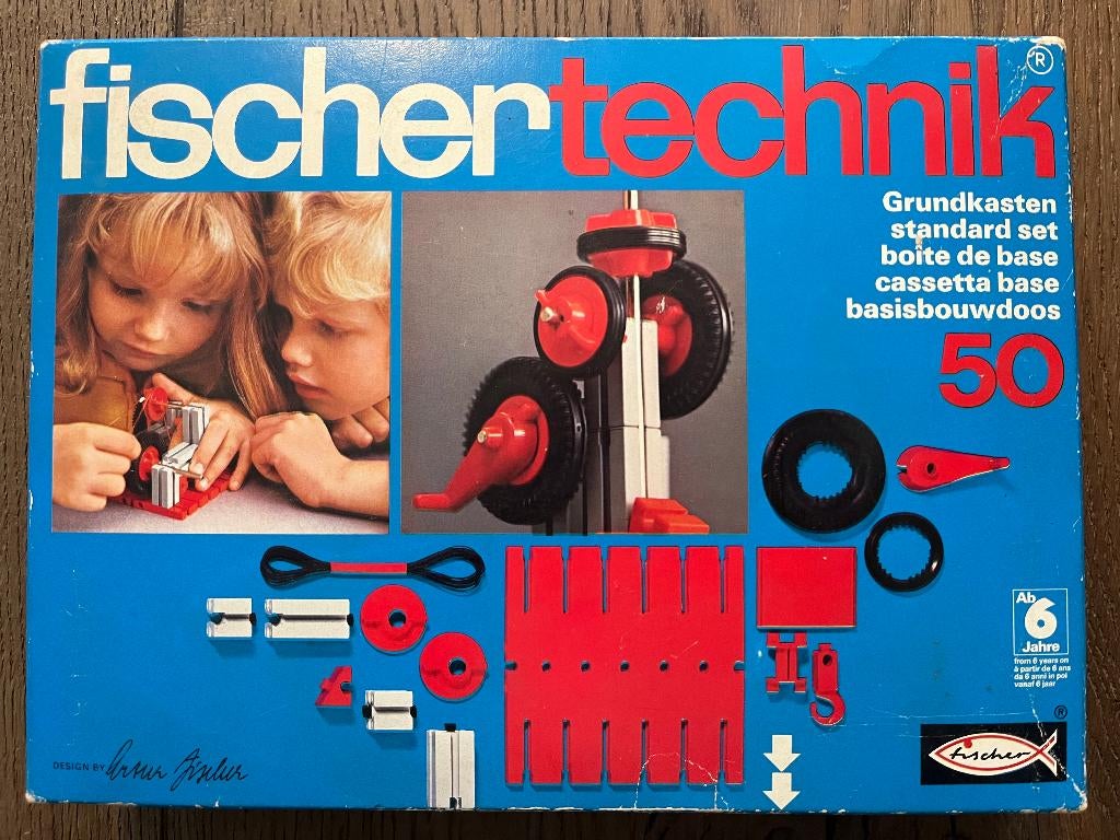 Technisch speelgoed Fischer Techniek set 100V en 50, Ophalen