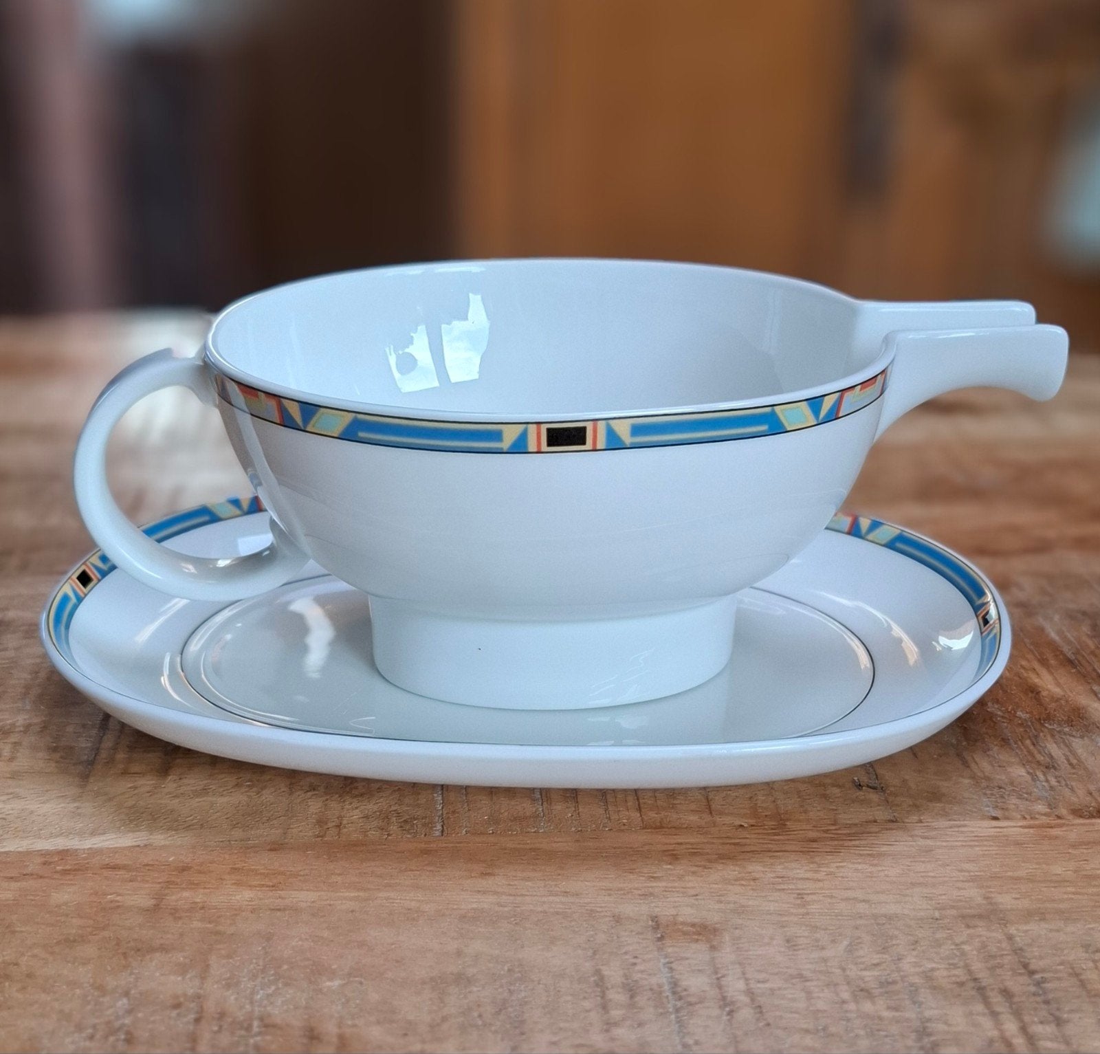 Villeroy & Boch Bari Sauskom met Schotel - Zo goed als nieuw, Huis en Inrichting, Ophalen