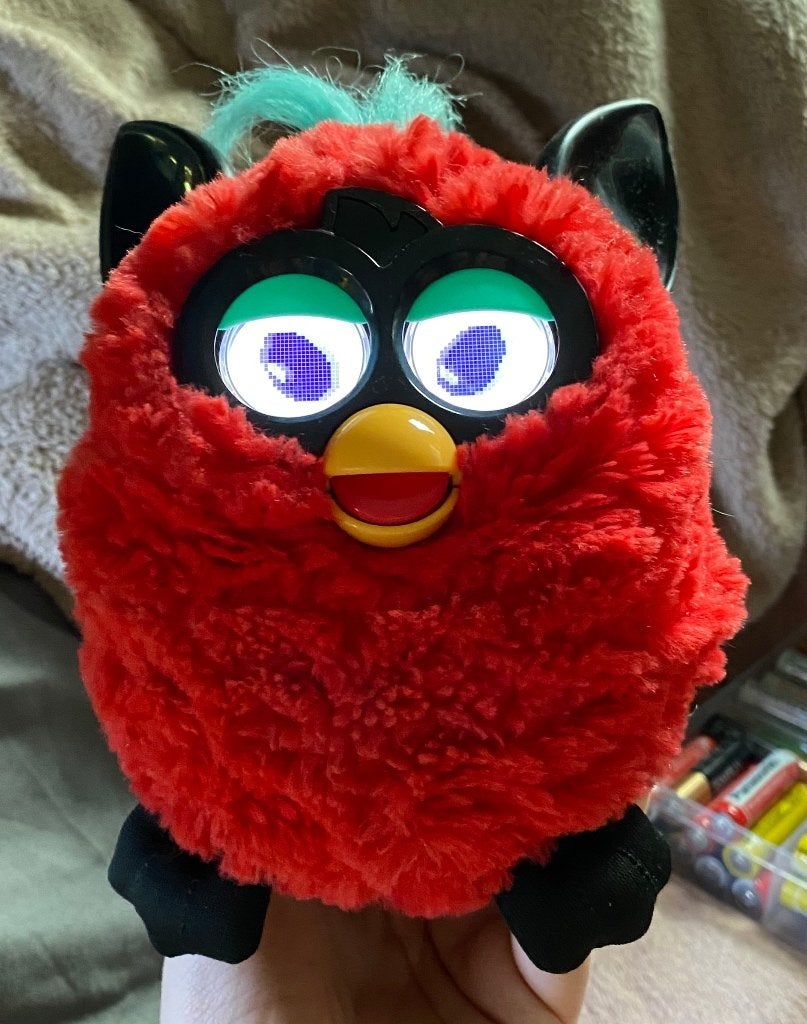 Hasbro Black Cherry Furby 2012 (WERKEND), Ophalen of Verzenden, Gebruikt