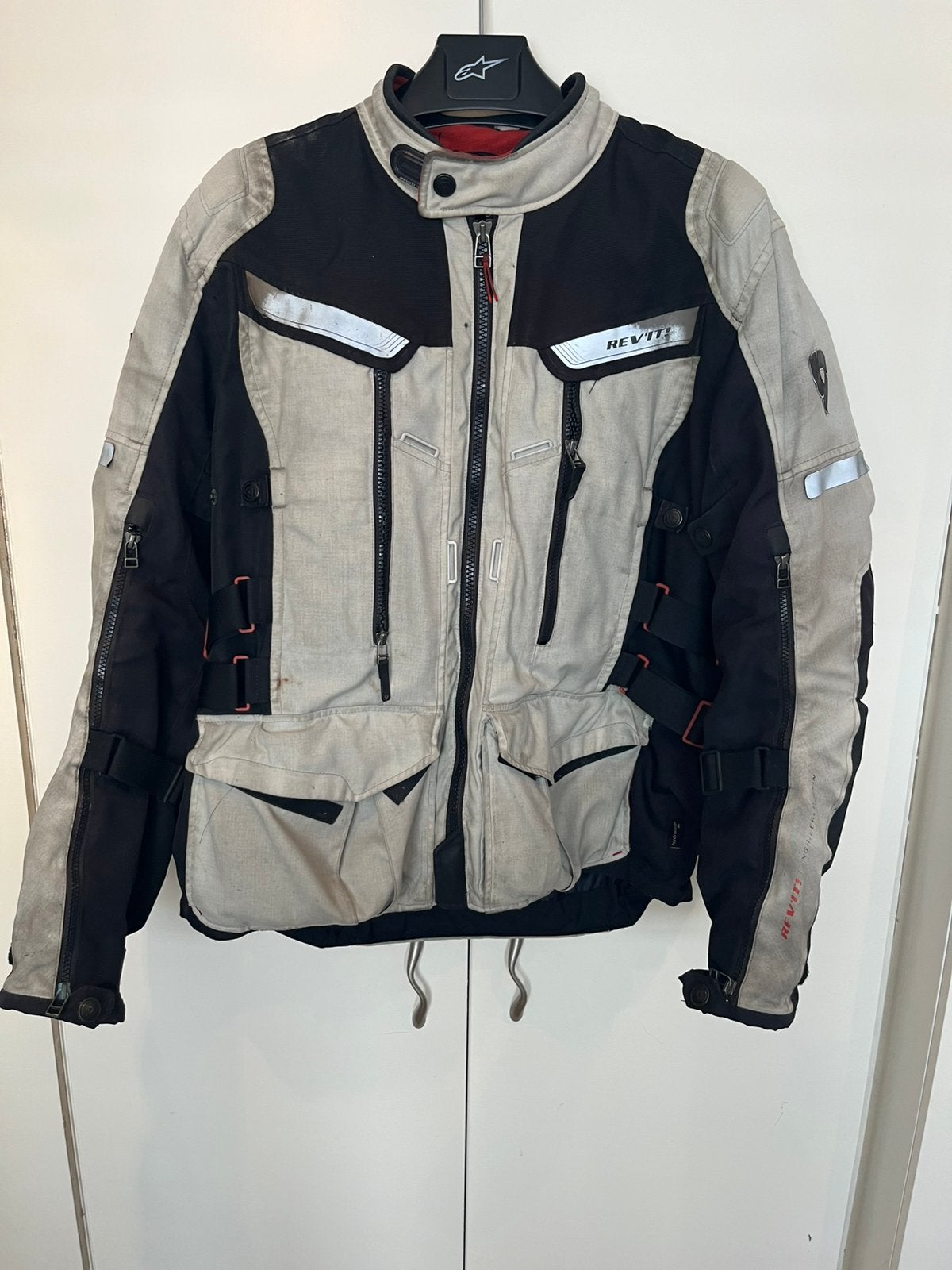 Revit sand motor jas, Ophalen of Verzenden, Tweedehands, Heren, Jas | textiel