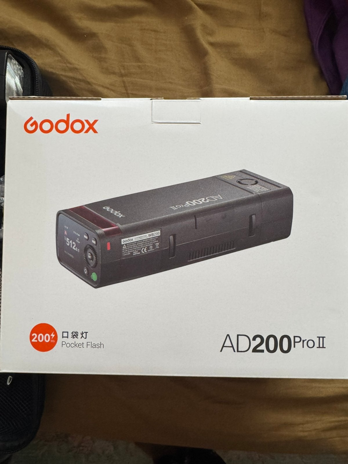 Nieuwe godox AD200 pro II, Ophalen, Nieuw