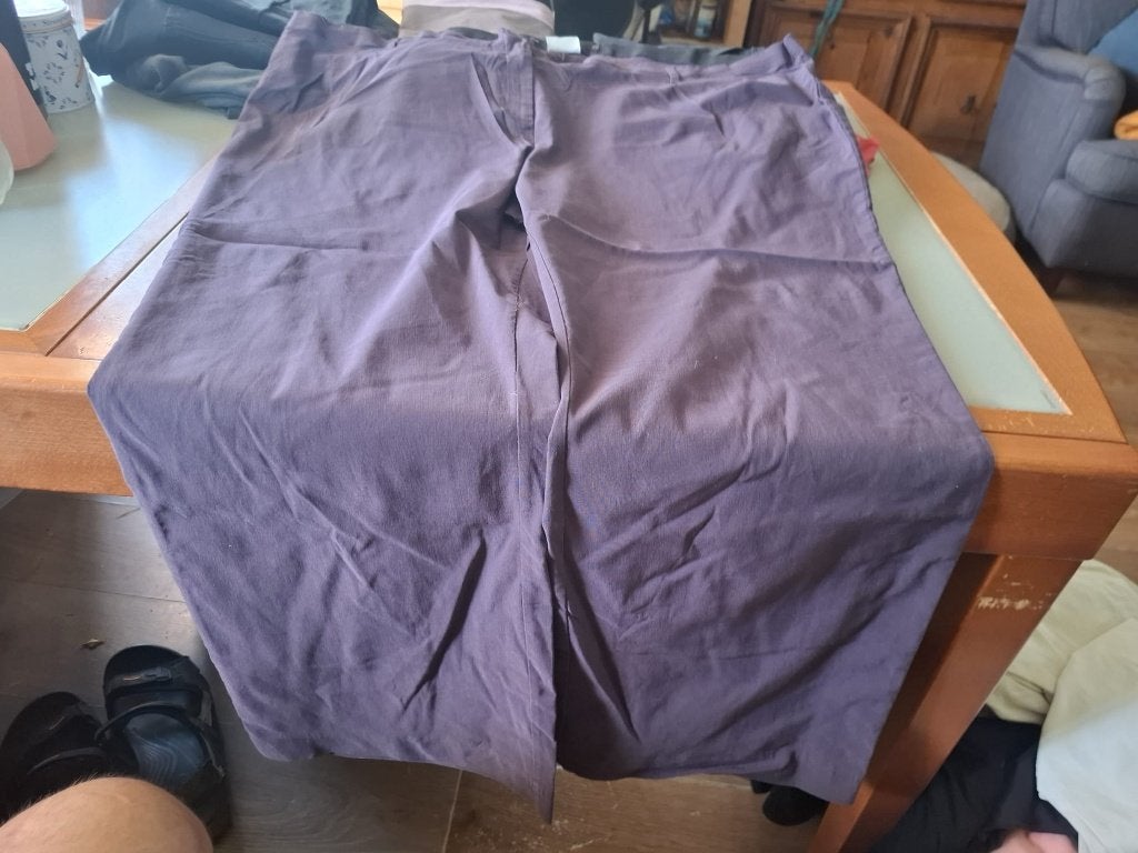 broek, Kleding | Dames, Broeken en Pantalons, Paars, Maat 46/48 (XL) of groter, Your fasion, Ophalen of Verzenden
