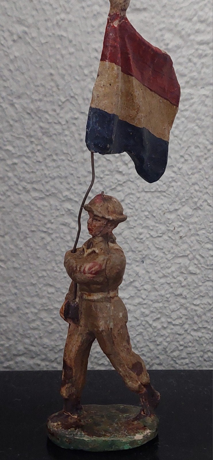 Oude soldaatjes, vaandeldrager en matroos, Antiek en Kunst, Ophalen of Verzenden