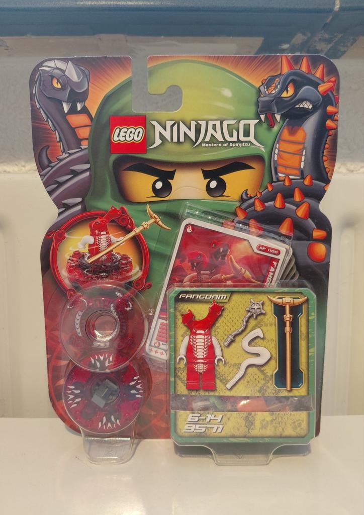 LEGO Ninjago - Fangdam 9571 Spinnerset - (Nieuw), Ophalen of Verzenden, Nieuw