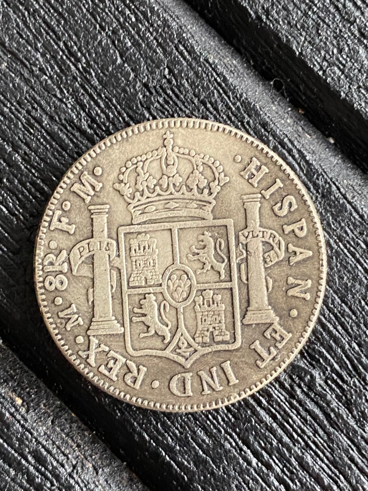 Grote munt penning spanje, Postzegels en Munten, Ophalen of Verzenden, Vóór koninkrijk