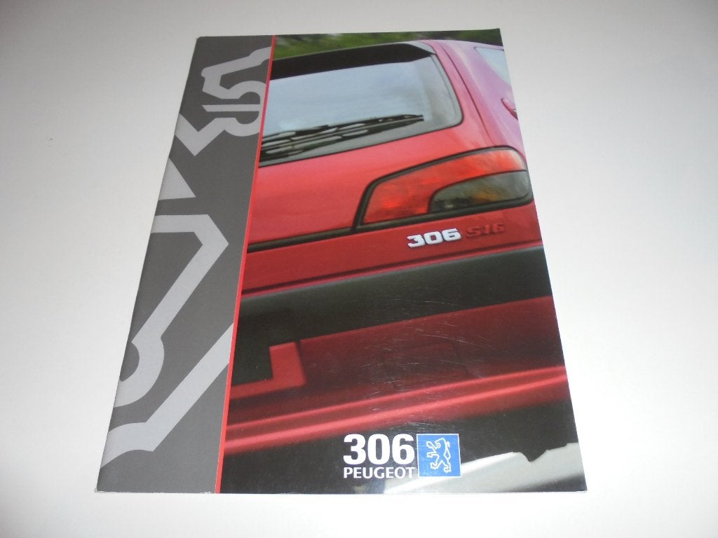 brochure Peugeot 306 modellen 1996, Ophalen of Verzenden, Nieuw, Peugeot