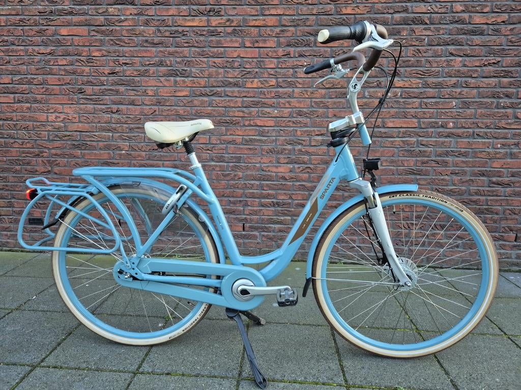 Z.G.A.N SPARTA AMAZONE 4 Life DAMESFIETS 6 MAANDEN OUD, Fietsen en Brommers, Ophalen, Sparta, 53 tot 56 cm, Zo goed als nieuw
