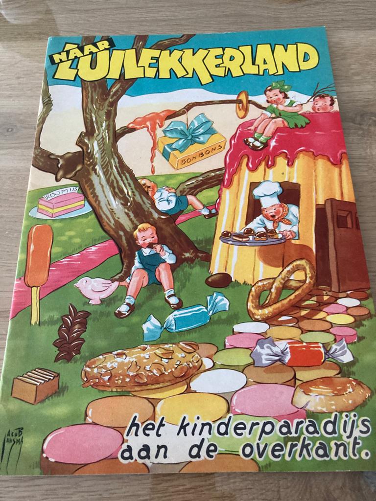 Naar Luilekkerland - Jacob Jansma (1953) - Prentenboek, Ophalen of Verzenden, Gelezen, Prentenboek
