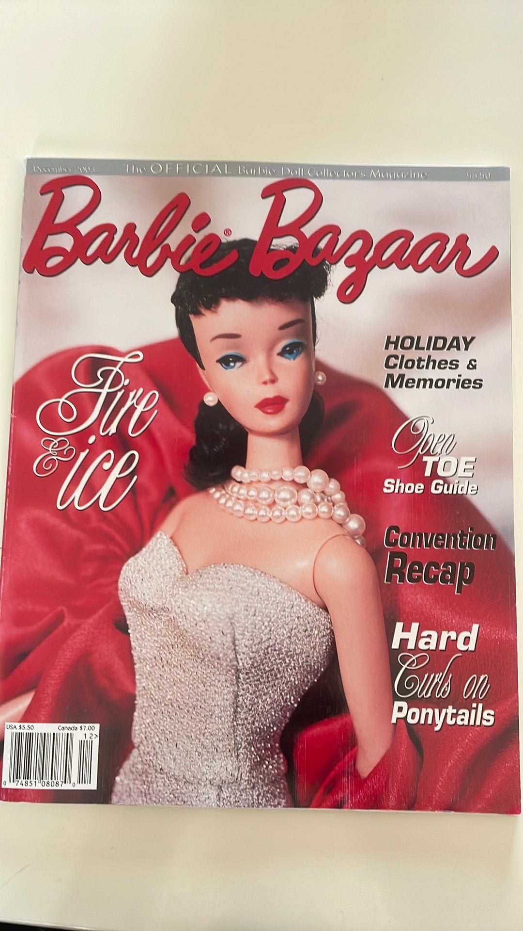 Barbie (vintage) Barbie Bazaar December 2003 Kerst, Verzamelen, Ophalen of Verzenden, Zo goed als nieuw