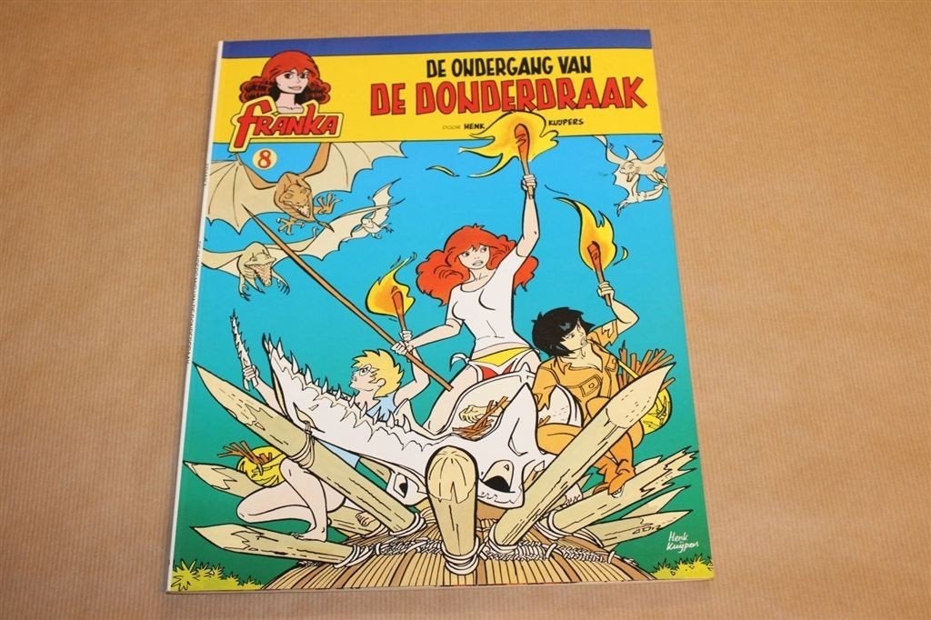 Franka - Deel 8 - De ondergang van de donderdraak, Boeken, Stripboeken, Eén stripboek, Ophalen of Verzenden, Zo goed als nieuw