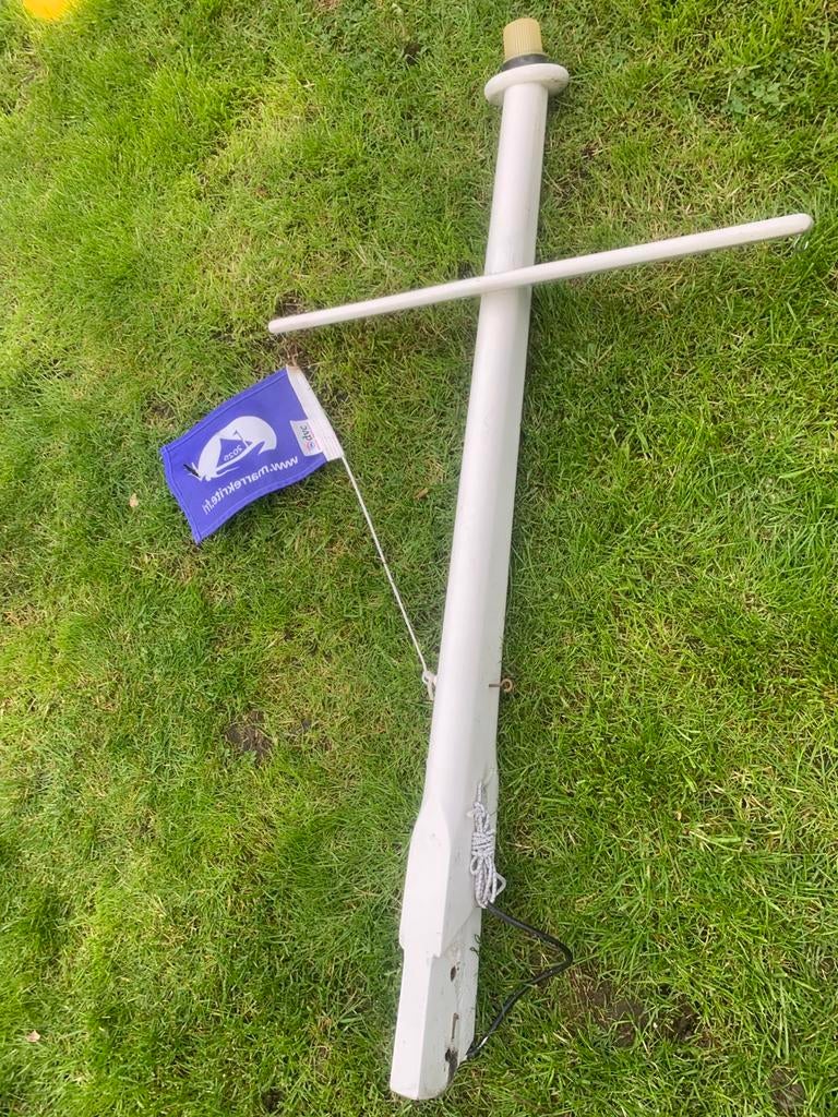 Siermast, Ophalen, Gebruikt