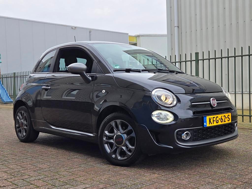 Fiat 500 1.2 Sport-Navigatie-Cruise-Pdc-Leder-Led, Auto's, Gebruikt, Met garantie (alle), Leder, Bedrijf