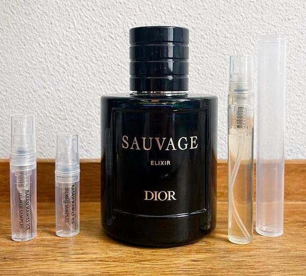 Dior - Sauvage Elixir samples | 1 tot 10 ML, Ophalen of Verzenden, Zo goed als nieuw