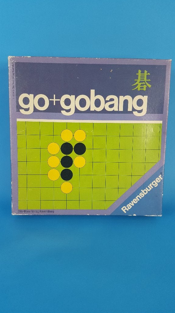 Go en Gobang, vintage bordspel, Ravensburger 1974. 7C6, Tweedehands verkoop, Tweedehands verkoop, Gebruikt, Ophalen of Verzenden