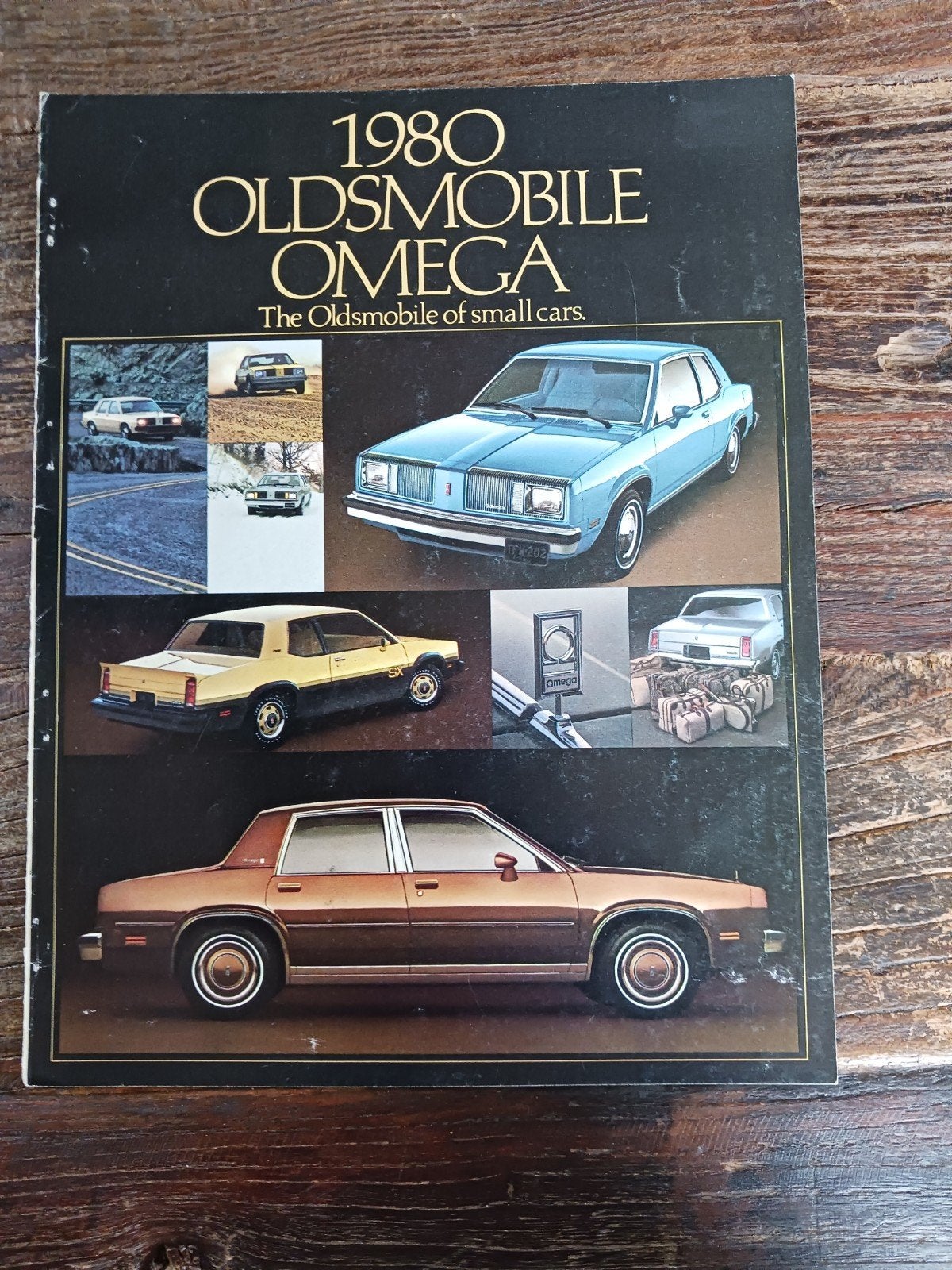 Oldsmobile Omega folder 1980, Ophalen of Verzenden, Gelezen, Overige merken