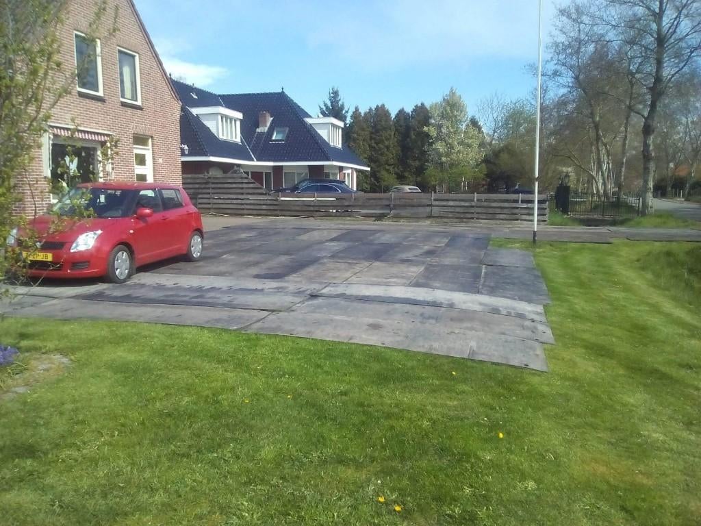 Kunststof Rijplaten Verhuur, Ophalen, Zo goed als nieuw, Minder dan 20 mm