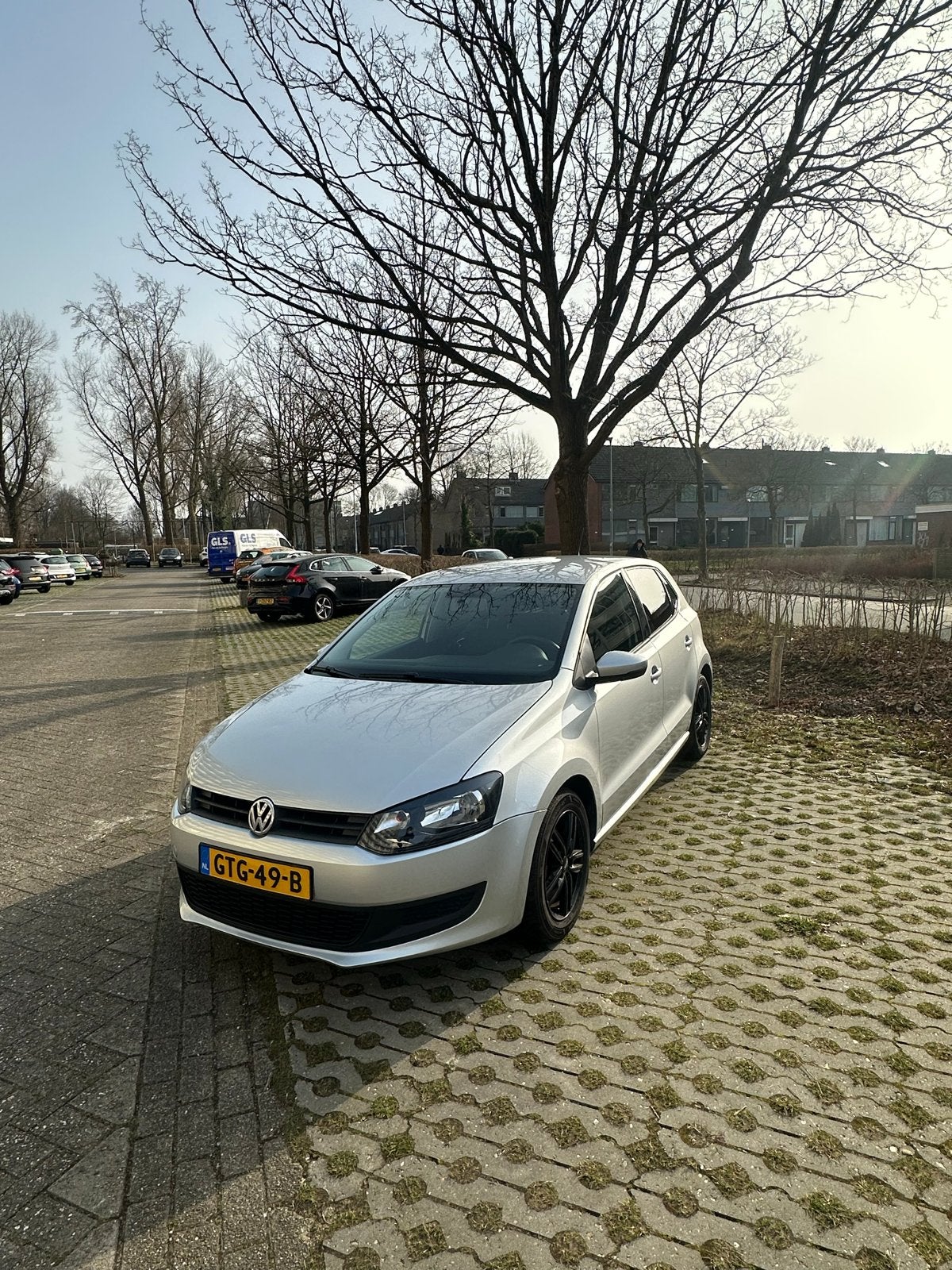 Volkswagen Polo 1.4 16V FSI 63KW 2009 Grijs, Auto's, Voorwielaandrijving, 970 kg, 4 cilinders, Handgeschakeld