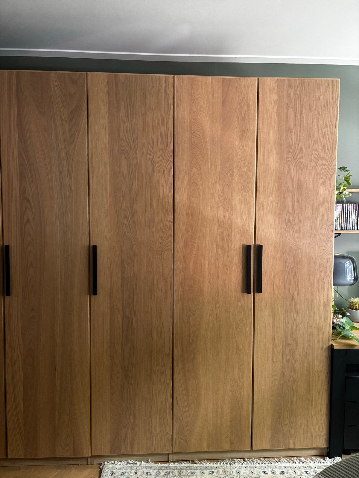 Repvåg 5 IKEA PAX deuren eiken fineer 50x229cm, Ophalen, 200 cm of meer, Eikenhout, 50 tot 100 cm