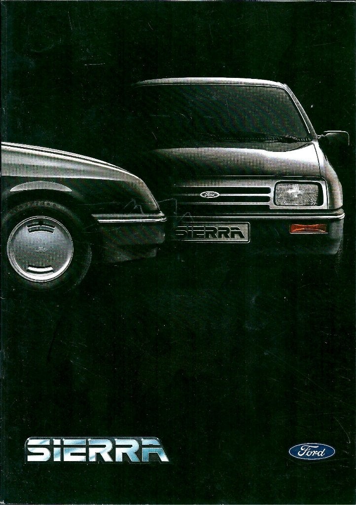 Folder Ford Sierra Augustus 1982, Ophalen of Verzenden, Gelezen, Ford