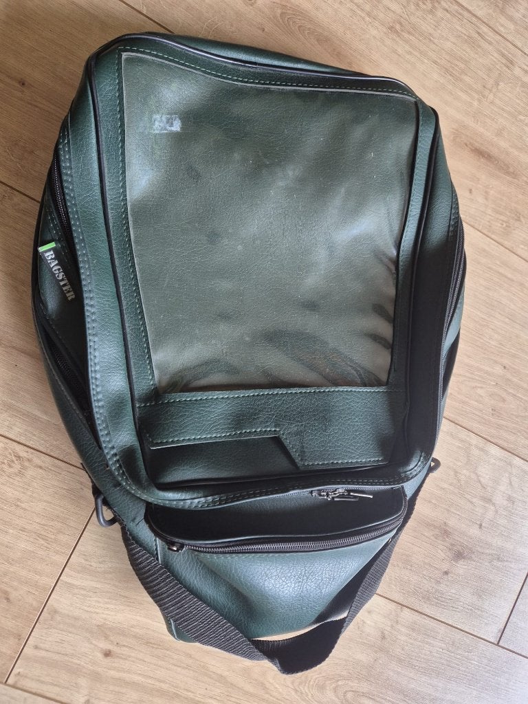 Bagster tanktas donkergroen nieuw incl. regenhoes, Ophalen of Verzenden, Nieuw
