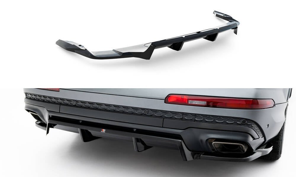 Maxton Audi Q7 S Line MK2 Rear Centre Diffuser Vertical Bar