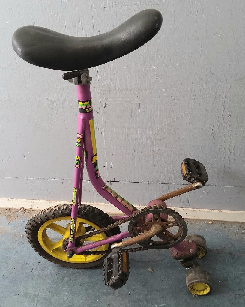 MAX Skatebike, Ophalen, Gebruikt
