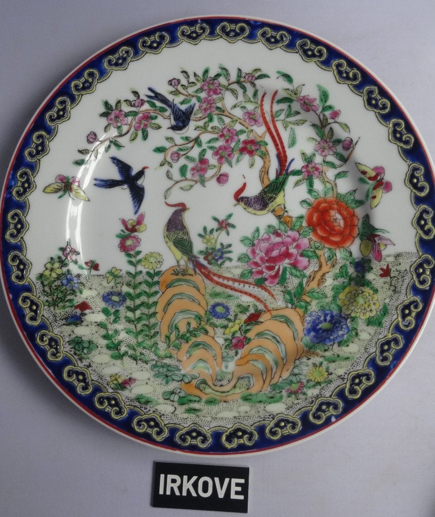 MACAU WANDBORD MET LIERVOGELS * Gemerkt *, Antiek en Kunst, Verzenden