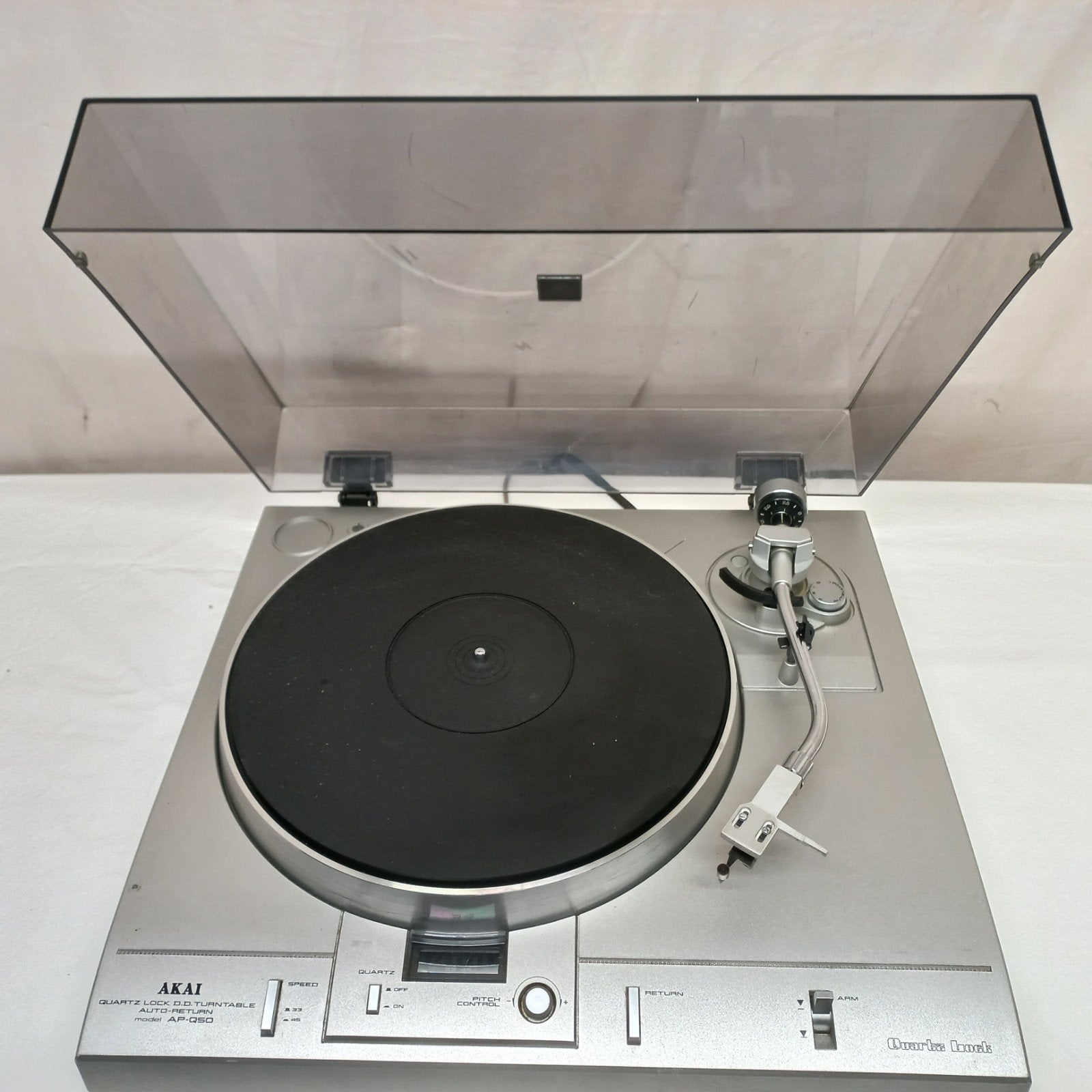 Akai AP-Q50 Draaitafel met Pickering XSV 3000 element, Gebruikt, Automatisch, Ophalen of Verzenden, Platenspeler