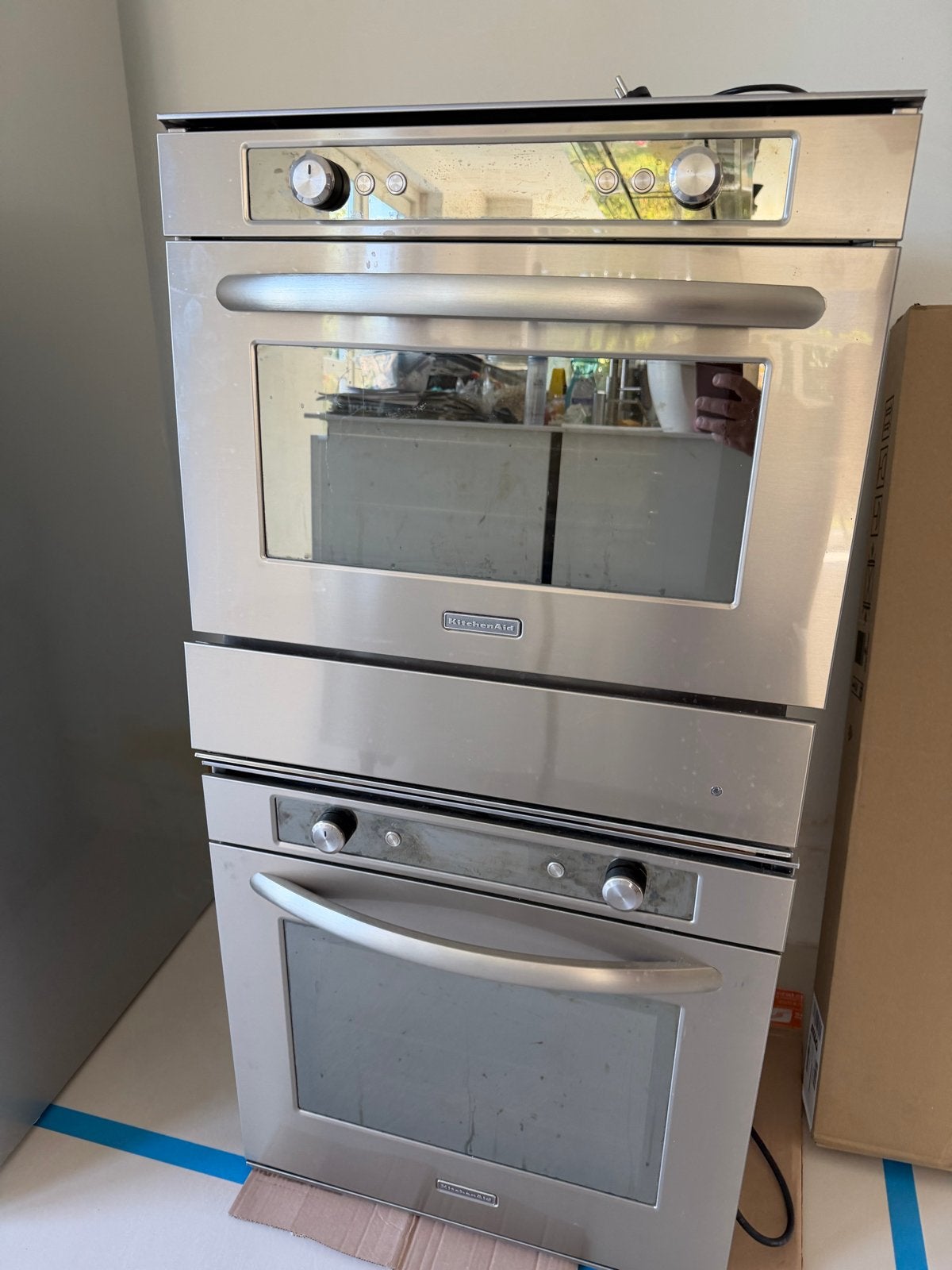 Kitchenaid Oven, Stoomoven en 2 Warmhoudlades, Ophalen, Oven, Hete lucht, Inbouw