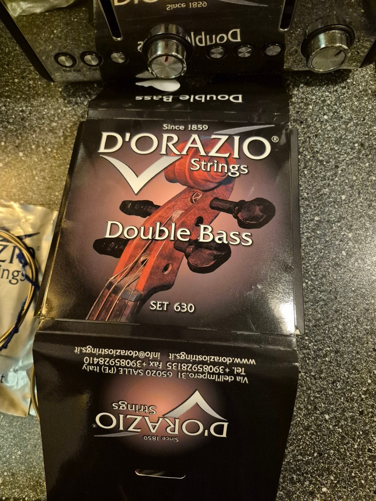 D'Orazio Double Bass snaren set 630, Ophalen of Verzenden, Zo goed als nieuw, 3/4-contrabas
