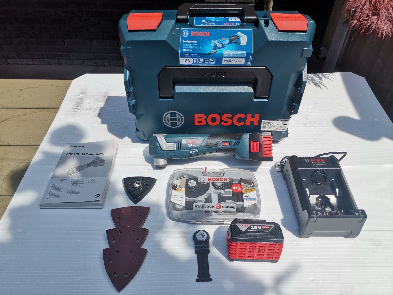 Bosch Gop 18-34 professional multitool, Doe-het-zelf en Verbouw, Gereedschap | Handgereedschap, Ophalen of Verzenden, Nieuw, Accuboormachine